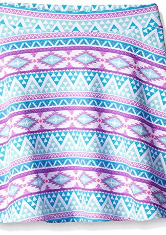 Amy Byer Big Girls' Printed Skater Skirt