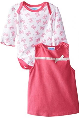 BON BEBE Baby Girls' Corduroy Jumper Set