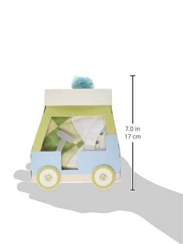 Baby Aspen Three Piece Layette Set in Golf Cart Package, Green/White, 0-6 Mos. - Image 10