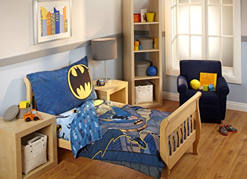 Batman 4 Piece Toddler Bedding Set
