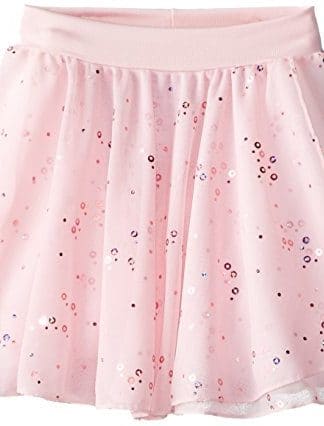Capezio Girls' Pull-On Sequined Skirt