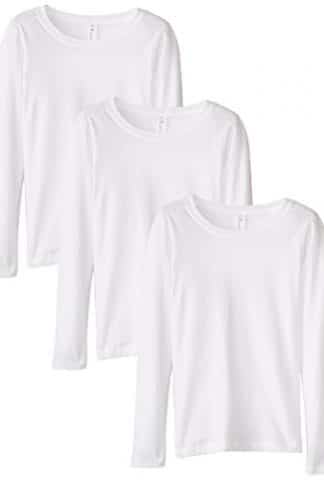 Clementine Big Girls' Three-Pack Everyday Long-Sleeve T-Shirts
