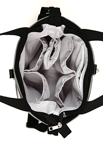 Compact Mommy Tote Bag - Best Designer Ladies Handbag for Toddlers (Also Fits Baby Diapers) - Image 7