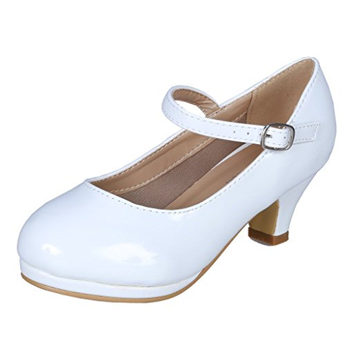Coshare Kid's Fashion Little Girl Pretty Party Dress Pumps