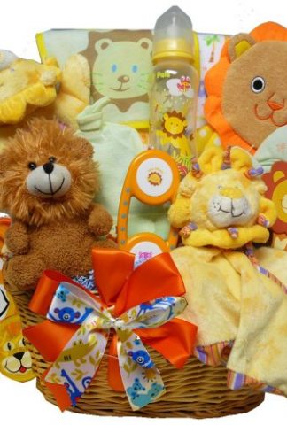 Cuddly, Cuddly Cub Baby Boy Gift Basket