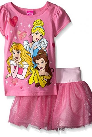 Disney Girls' Princess Skirt Set