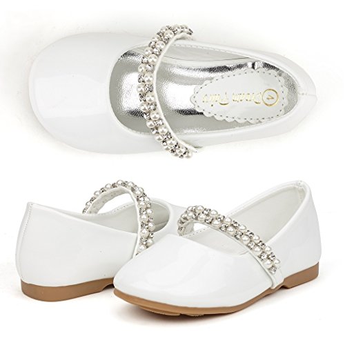 Dream Pairs SERENA-100 Mary Jane Casual Slip On Ballerina Flat Toddler New - Image 3