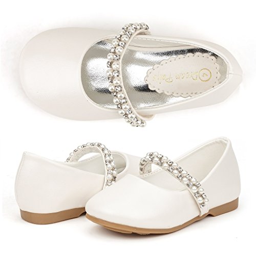 Dream Pairs SERENA-100 Mary Jane Casual Slip On Ballerina Flat Toddler New - Image 6