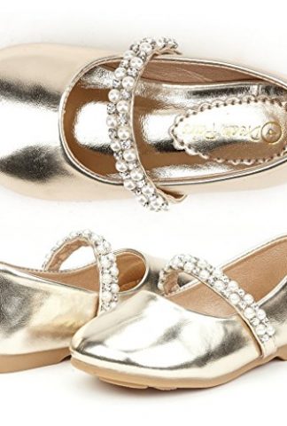 Dream Pairs SERENA-100 Mary Jane Casual Slip On Ballerina Flat Toddler New