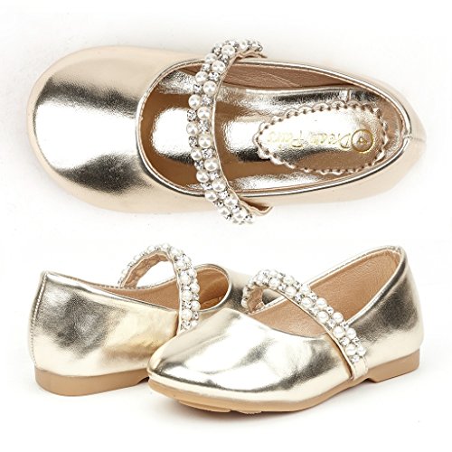 Dream Pairs SERENA-100 Mary Jane Casual Slip On Ballerina Flat Toddler New
