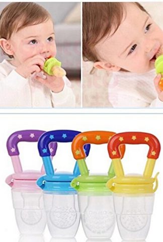 Efbock Nipple Fresh Food Milk Nibbler Feeder Feeding Tool Safe Baby Supplies Toys 1set