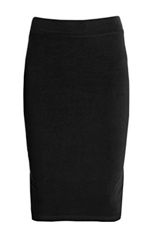 Esteez Girls Modest Lightweight Cotton Lycra Knee Pencil skirt