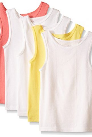 Fruit of the Loom Little Girls' Tank Top (Pack of 5)