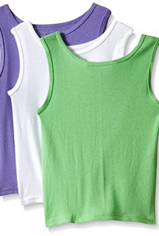 Fruit of the Loom Little Girls' Wardrobe Tank(Pack of 3)