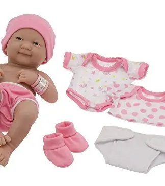 La Newborn Nursery 8 Piece Layette Baby Doll Gift Set