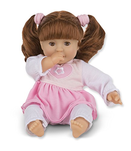 Melissa & Doug Mine to Love Brianna 12-Inch Soft Body Baby Doll with Hair and Outfit