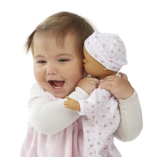 Melissa & Doug Mine to Love Mariana 12-Inch Poseable Baby Doll With Romper and Hat - Image 4