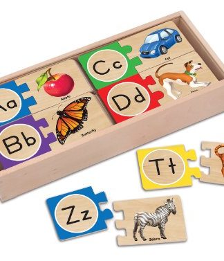 Melissa & Doug Self-Correcting Letter Puzzles