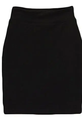 Miss MeMe Girls Cotton Pencil Skirt, Solid