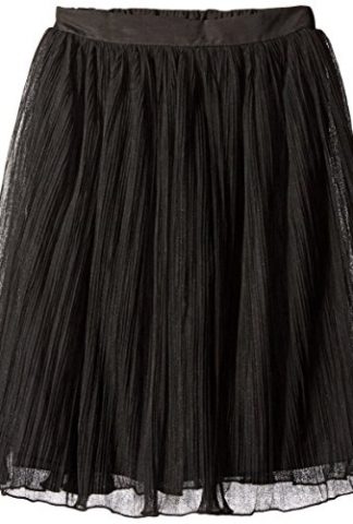 My Michelle Big Girls' Layered Midi Skirt with Elastic Waistband
