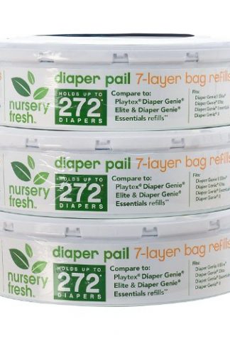 Nursery Fresh Refill for Diaper Genie 3 Pack, 816 Count