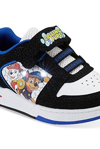 Paw Patrol Boys' Toddlers Blue/Black/White Sneakers Light Up Shoe
