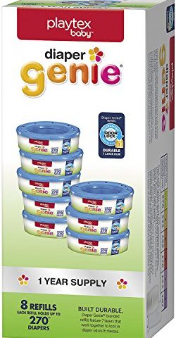 Playtex Diaper Genie Refill Gift Set - 2160 Diapers - Great for Baby Registry