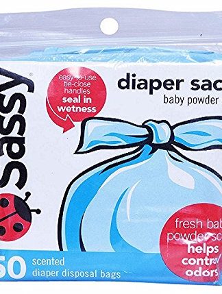 Sassy Disposable Diaper Sacks, 50 Count