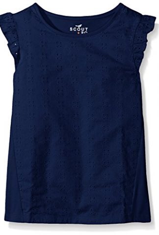 Scout + Ro Girls' Eyelet Jersey Top