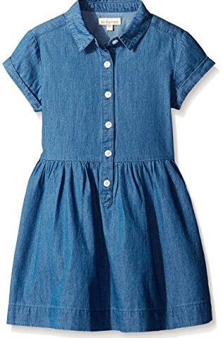 Scout + Ro Girls' Short-Sleeve Lightweight Denim Dress