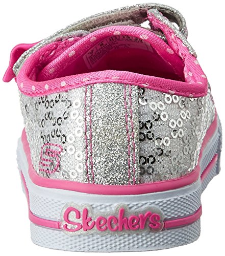 Skechers Kids Twinkle Toes Shuffles Sweet Steps Light-Up Sneaker (Toddler/Little Kid) - Image 3
