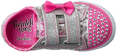 Skechers Kids Twinkle Toes Shuffles Sweet Steps Light-Up Sneaker (Toddler/Little Kid) - Image 10