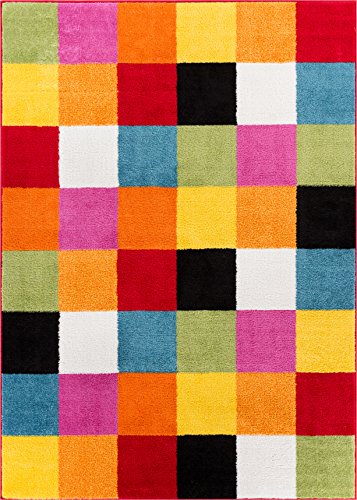 Small Rug Mat Doormat Well Woven Modern Kids Room Kitchen Rug Daisy Flowers Blue Accent Area Rug Entry Way Bright Carpet Bathroom Soft Durable