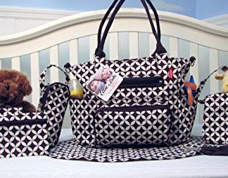 SoHo Collection, Grand Central Station 7 pieces Diaper Bag set