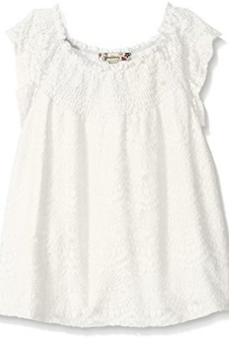 Speechless Girls' Top Raglan Peasant Elas Shirt