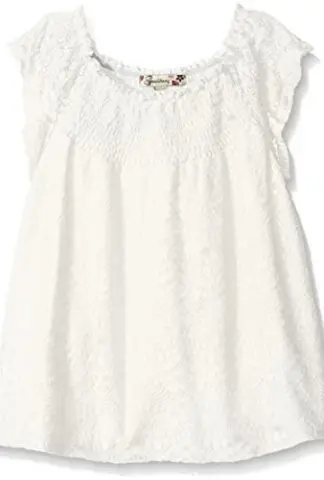 Speechless Girls' Top Raglan Peasant Elas Shirt