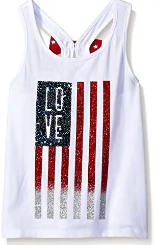 The Children's Place Girls' Festive Bow Back Top